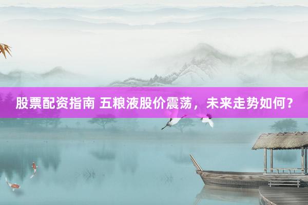 股票配資指南 五糧液股價震蕩，未來走勢如何？